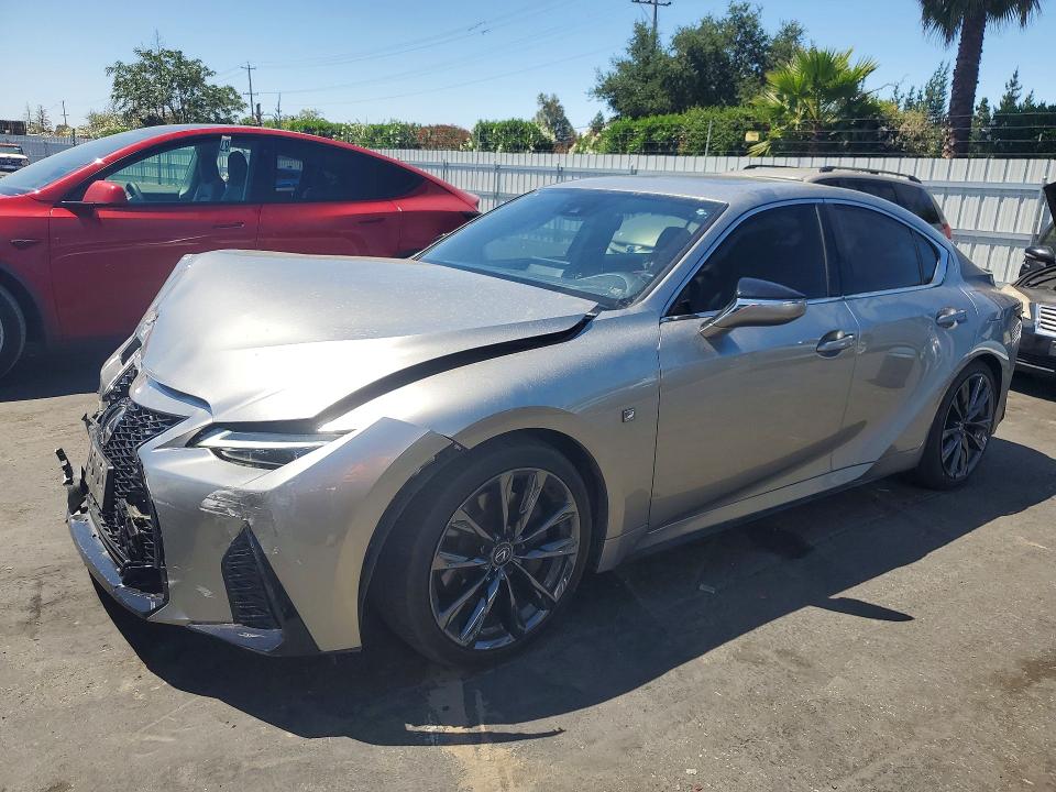 2023 Lexus Is 350 VIN JTHGZ1B26P5066332 COPART salvage auction — FRONT END, Ca - Salvage Certificate, sold $7,100 on 2026-07-28 (photo 1)