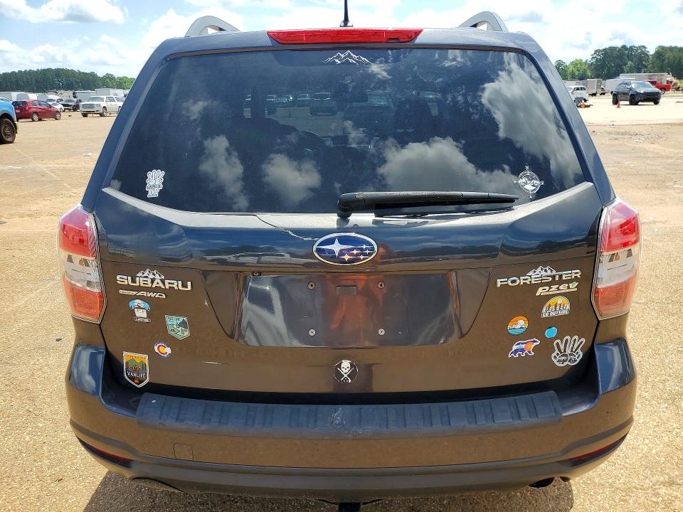 2015 Subaru VIN JF2SJADCXFH409893 COPART salvage auction — SIDE, TX - SALVAGE VEHICLE TITLE (P), sold $375 on 2026-07-20 (photo 6)