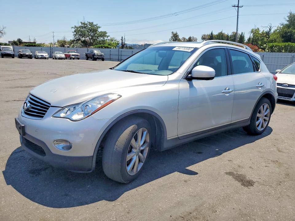2011 Infiniti Ex35 VIN JN1AJ0HP0BM801416 COPART salvage auction — MINOR DENT/SCRATCHES, Ca - Dlr/Dis/Exp Only Salvage Title, sold $3,000 on 2026-07-09 (photo 1)