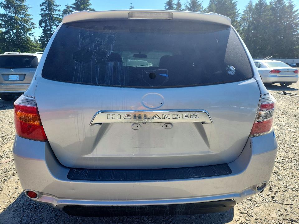2010 Toyota Highlander hybrid VIN JTEBW3EH4A2043054 COPART salvage auction — FRONT END, Wa - Cert Of Ownership-Rebuilt, sold $1,600 on 2026-07-10 (photo 6)