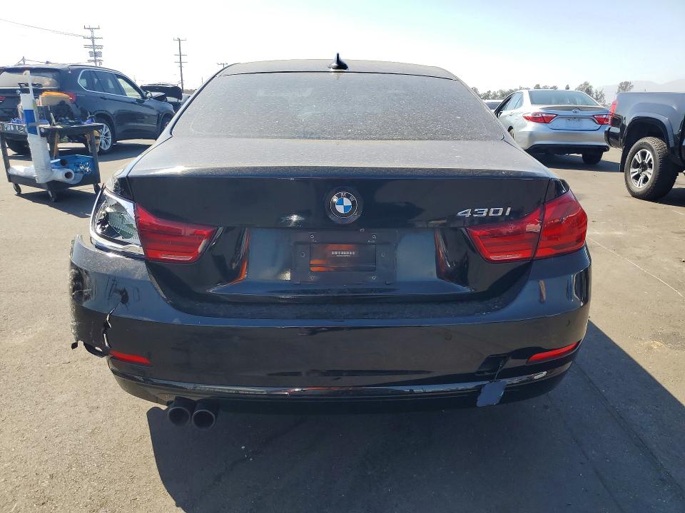 2019 BMW 4er VIN WBA4W3C59KAF92844 COPART salvage auction — FRONT END, Ca - Salvage Certificate, sold $5,300 on 2026-07-06 (photo 6)