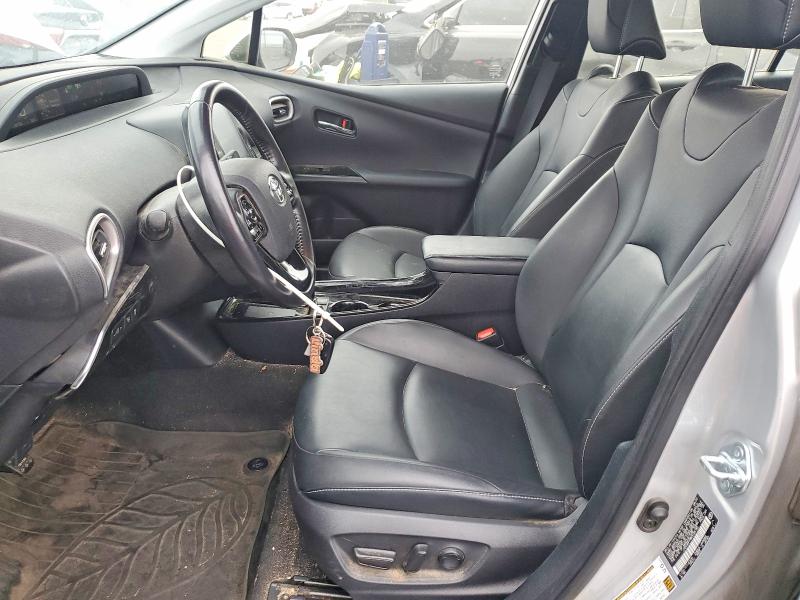2021 Toyota Prius VIN JTDKAMFP8M3165185 COPART salvage auction — FRONT END, Ca - Salvage Certificate, sold $6,600 on 2026-07-13 (photo 7)