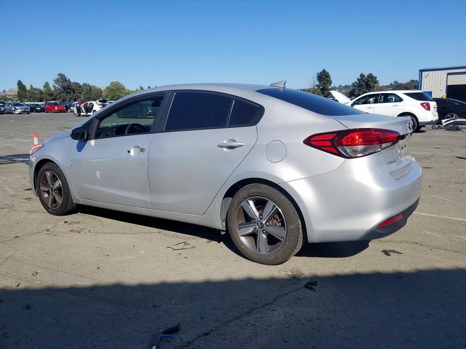 2018 Kia Forte VIN 3KPFL4A79JE178115 COPART salvage auction — VANDALISM, Ca - Salvage Certificate, sold $1,700 on 2026-07-24 (photo 2)