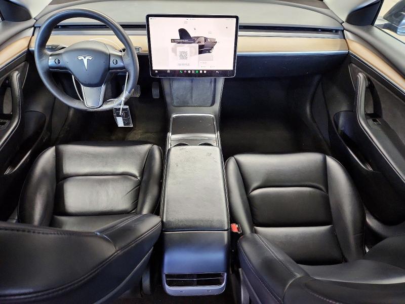 2022 Tesla Model 3 VIN 5YJ3E1EA9NF289202 COPART salvage auction — UNDERCARRIAGE, Il - Certificate Of Title, sold $9,800 on 2026-07-06 (photo 8)