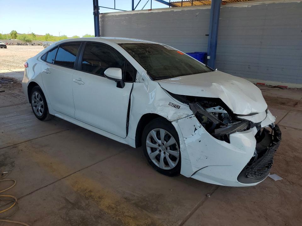 2022 Toyota Corolla VIN JTDEPMAE0N3025750 COPART salvage auction — FRONT END, Az - Cert Of Title - Salvage, sold $3,050 on 2026-07-16 (photo 4)
