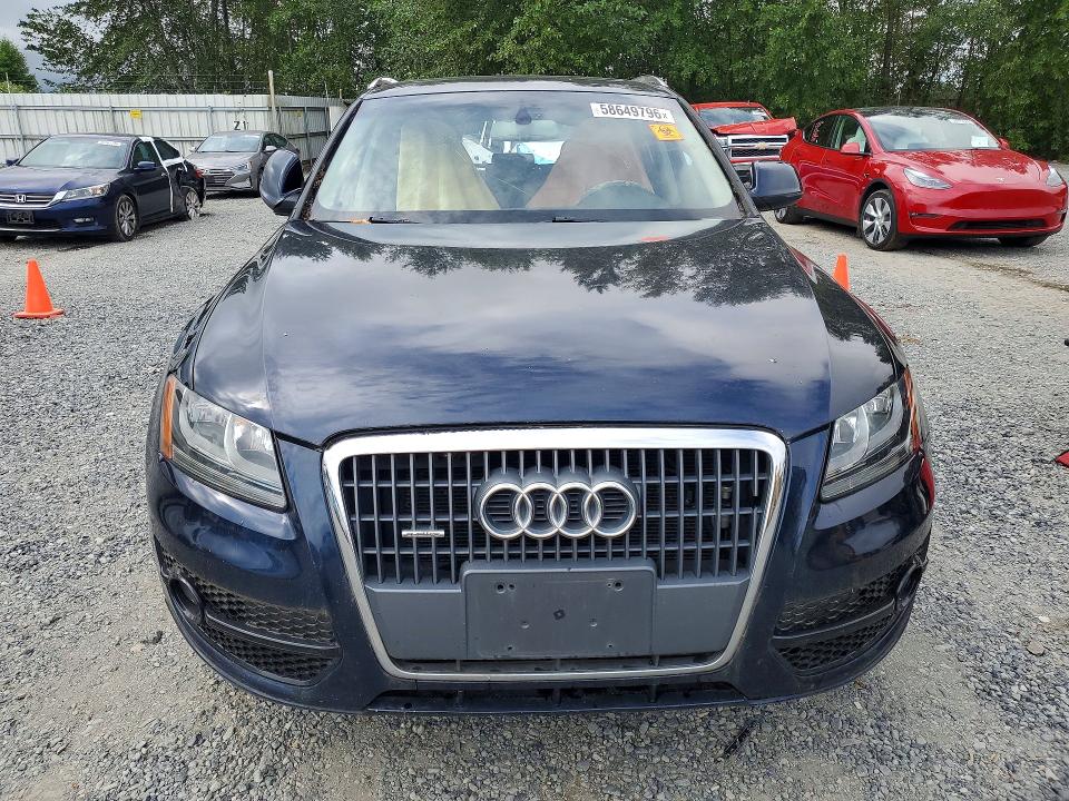 2011 Audi Q5 VIN WA1CFAFPXBA011259 COPART salvage auction — REAR END, Wa - Vehicle Cert Of Ownership-Titl, sold $300 on 2026-07-27 (photo 5)