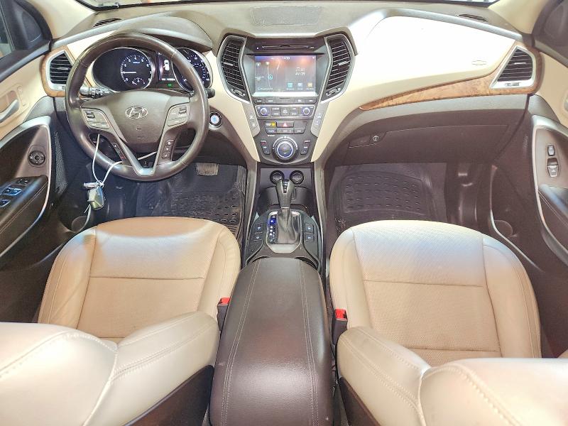 2018 Hyundai Santa fe VIN 5XYZU3LB4JG508106 COPART salvage auction — FRONT END, Pa - Certificate Of Salvage, sold $2,200 on 2026-07-23 (photo 8)