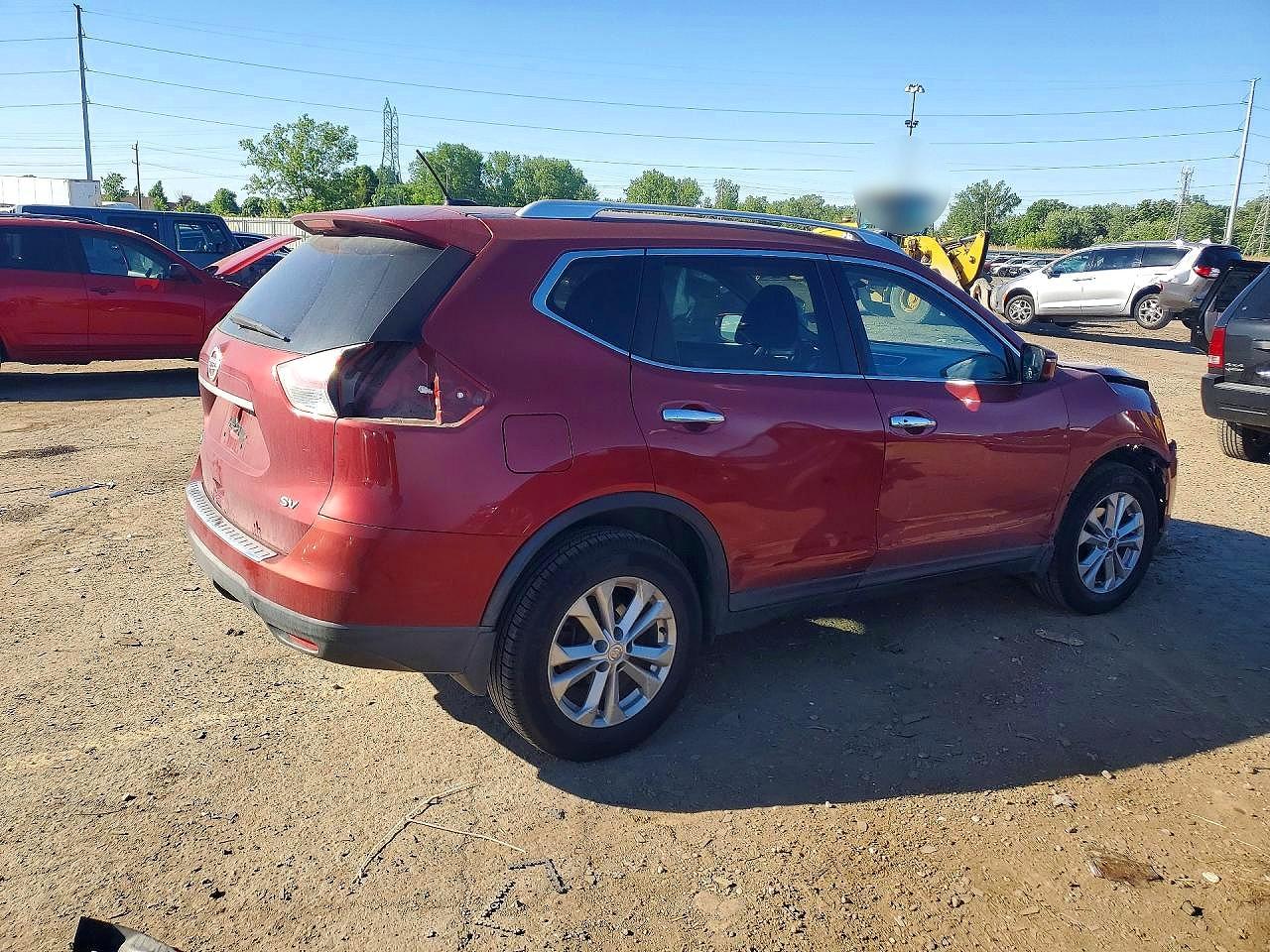 2016 Nissan Rogue VIN KNMAT2MT7GP729867 COPART salvage auction — Front End, MI - CERTIFICATE OF TITLE, sold $900 on 2026-07-10 (photo 3)