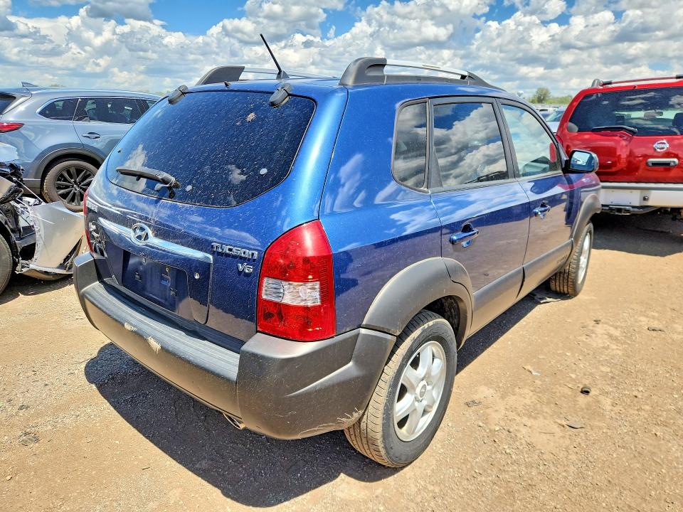 2005 Hyundai Tucson VIN KM8JN12D25U080151 COPART salvage auction — FRONT END, Il - Salvage Certificate, sold $350 on 2026-07-21 (photo 3)