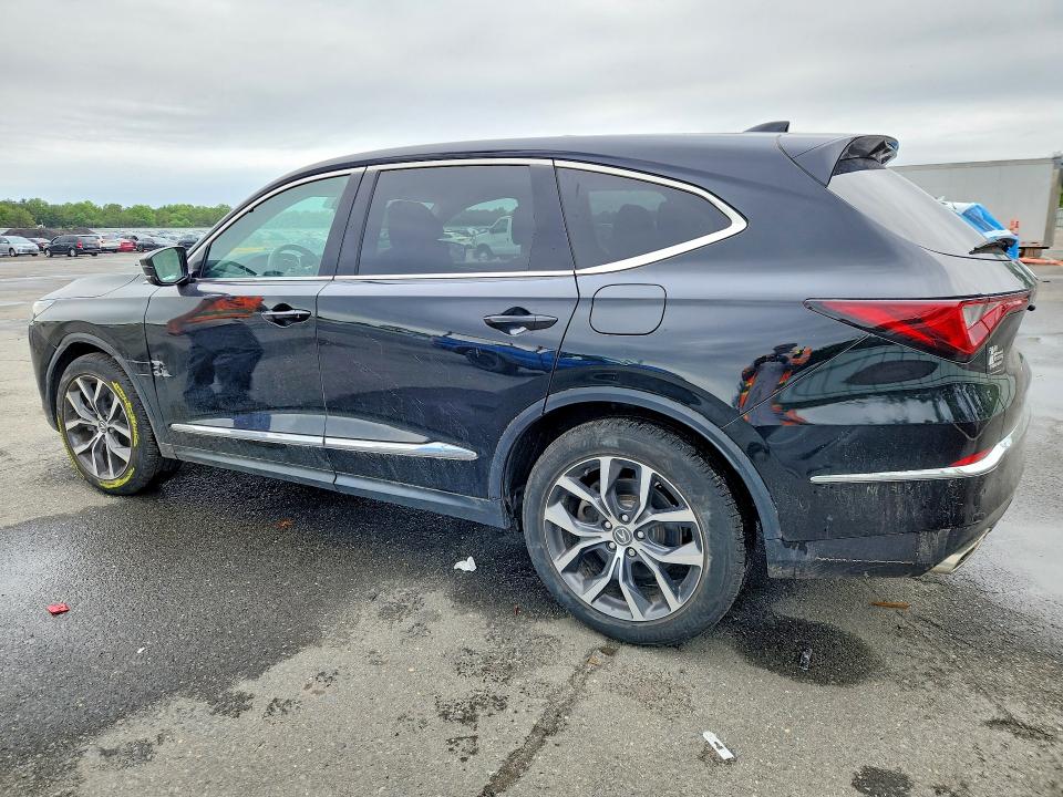 2024 Acura Mdx VIN 5J8YE1H45RL019352 COPART salvage auction — SIDE, Id - Salvage Certificate Of Title, sold $22,000 on 2026-09-16 (photo 2)