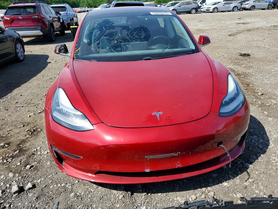 2018 Tesla Model 3 VIN 5YJ3E1EA8JF004211 COPART salvage auction — REAR END, MD - CERT OF SALVAGE > 75% DAMAGE, sold $5,300 on 2026-07-06 (photo 5)