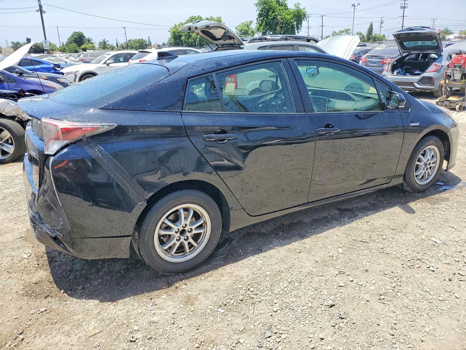 2016 Toyota Prius VIN JTDKARFU4G3524412 COPART salvage auction — REAR END, Ca - Salvage Certificate, sold $2,150 on 2026-07-02 (photo 3)