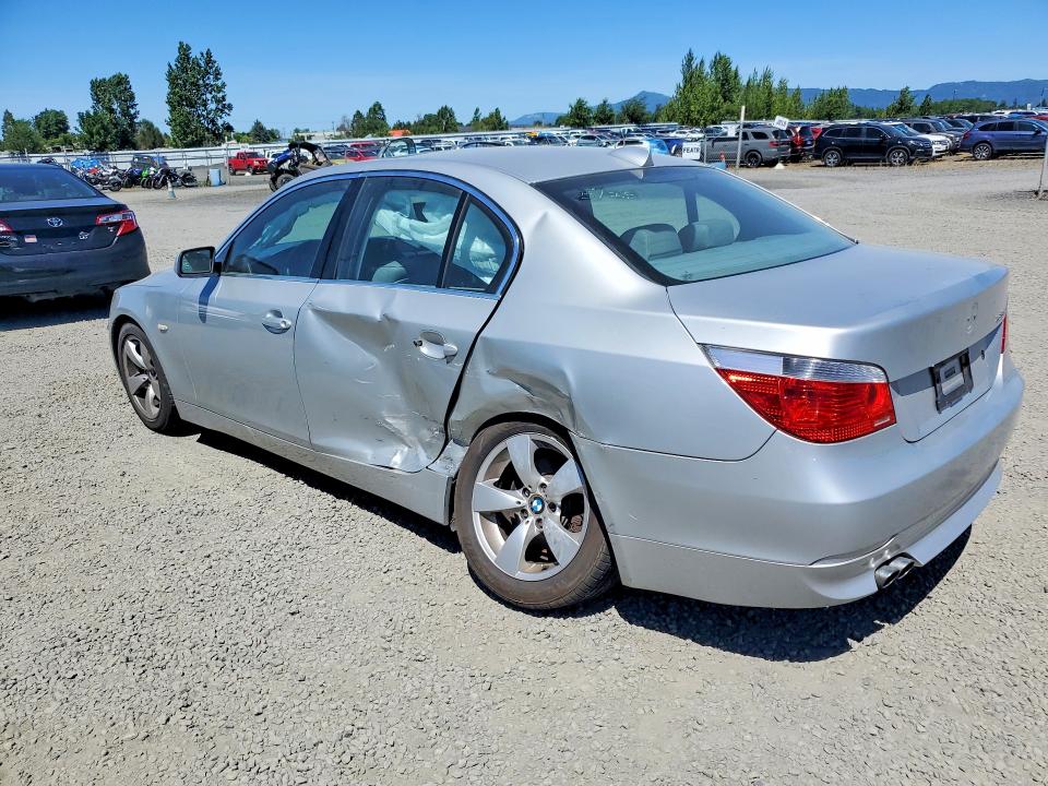2006 BMW 5er VIN WBANE53596CK81070 COPART salvage auction — SIDE, Or - Salvage Title Certificate, sold $425 on 2026-07-28 (photo 2)