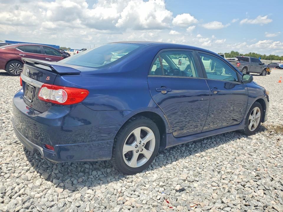 2013 Toyota Corolla VIN 5YFBU4EE1DP168816 COPART salvage auction — MINOR DENT/SCRATCHES, Fl - Cert Of Title Slvg Rebuildable, sold $4,350 on 2026-07-10 (photo 3)