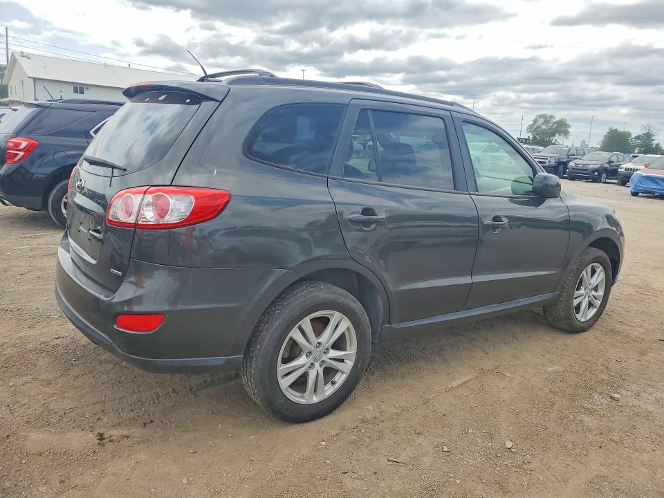2012 Hyundai Santa fe VIN 5XYZHDAG7CG107094 COPART salvage auction — MECHANICAL, Ia - Certificate Of Title, sold $650 on 2026-07-06 (photo 3)