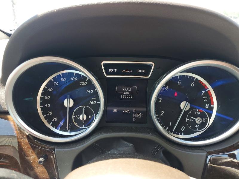 2013 Mercedes-benz Ml-class VIN 4JGDA5HB8DA111862 COPART salvage auction — FRONT END, Tn - Salvage Certificate, sold $4,200 on 2026-07-09 (photo 9)