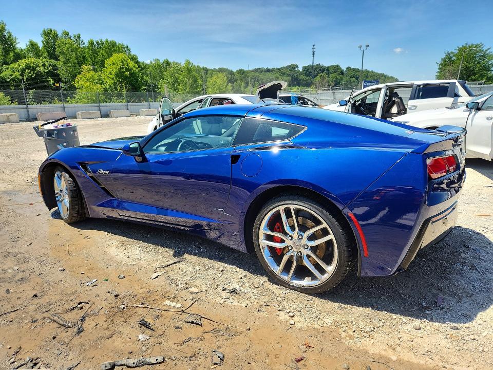 2016 Chevrolet Corvette VIN 1G1YK2D77G5125650 COPART salvage auction — FRONT END, Ky - Cert Of Title-Salvage, sold $15,200 on 2026-07-30 (photo 2)