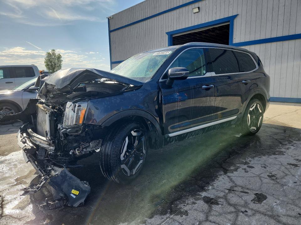 2025 Kia Telluride VIN 5XYP6DGC7SG644905 COPART salvage auction — FRONT END, Nv - Certificate Of Title, sold $11,000 on 2026-07-13 (photo 2)