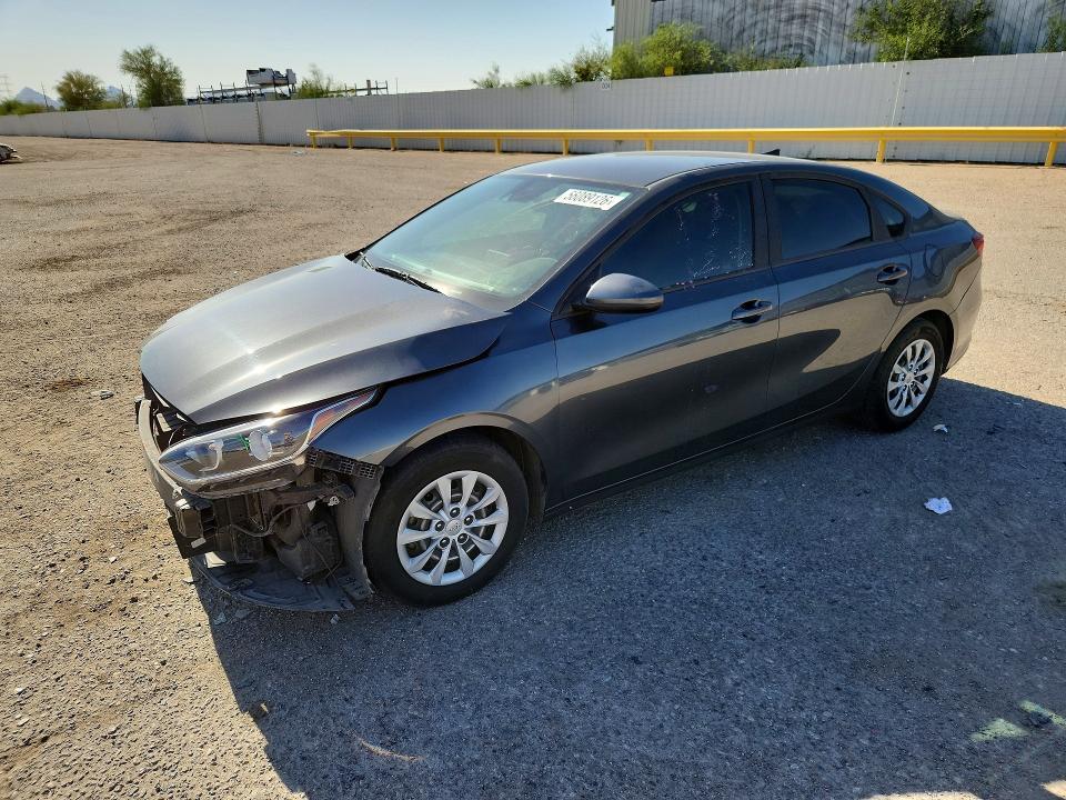 2021 Kia Forte VIN 3KPF24AD9ME380840 COPART salvage auction — FRONT END, Az - Cert Of Title - Salvage, sold $3,150 on 2026-07-10 (photo 1)