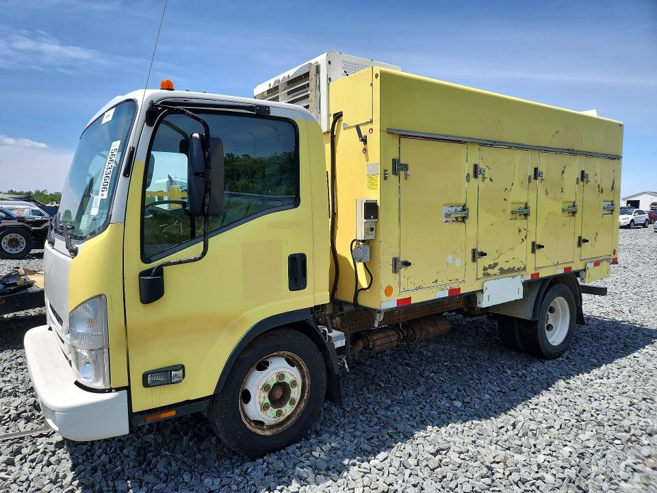 2016 Isuzu Npr VIN 54DC4W1B4GS814117 COPART salvage auction — MINOR DENT/SCRATCHES, MI - DEALER ONLY CLEAN TITLE (P), sold $3,450 on 2026-07-08 (photo 1)