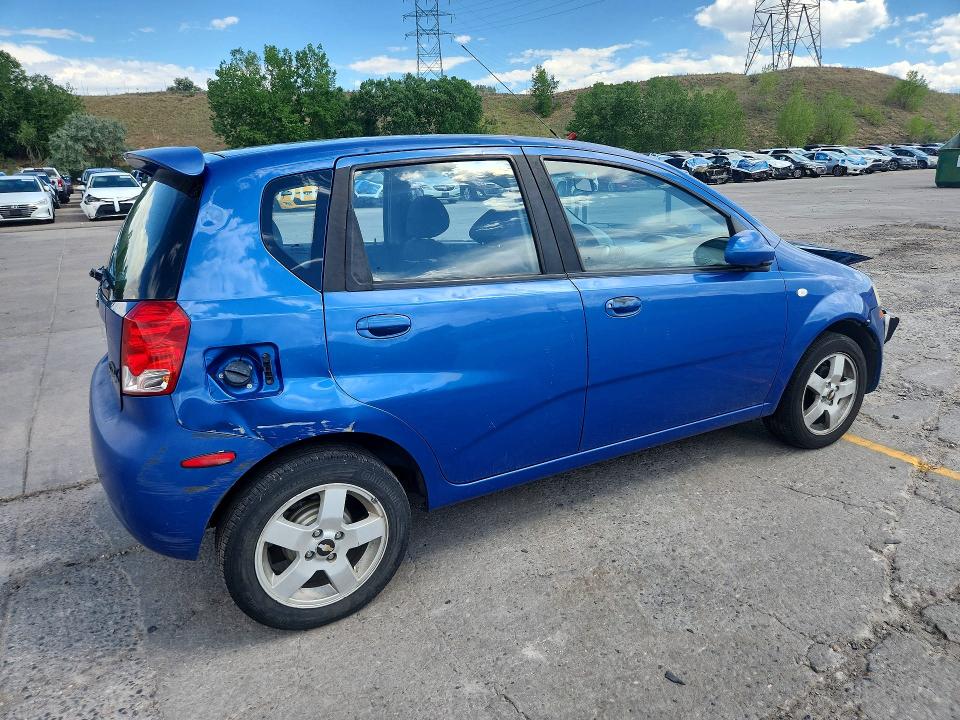 2006 Chevrolet Aveo VIN KL1TG666X6B682090 COPART salvage auction — FRONT END, CO - SALVAGE TITLE, sold $250 on 2026-07-27 (photo 3)