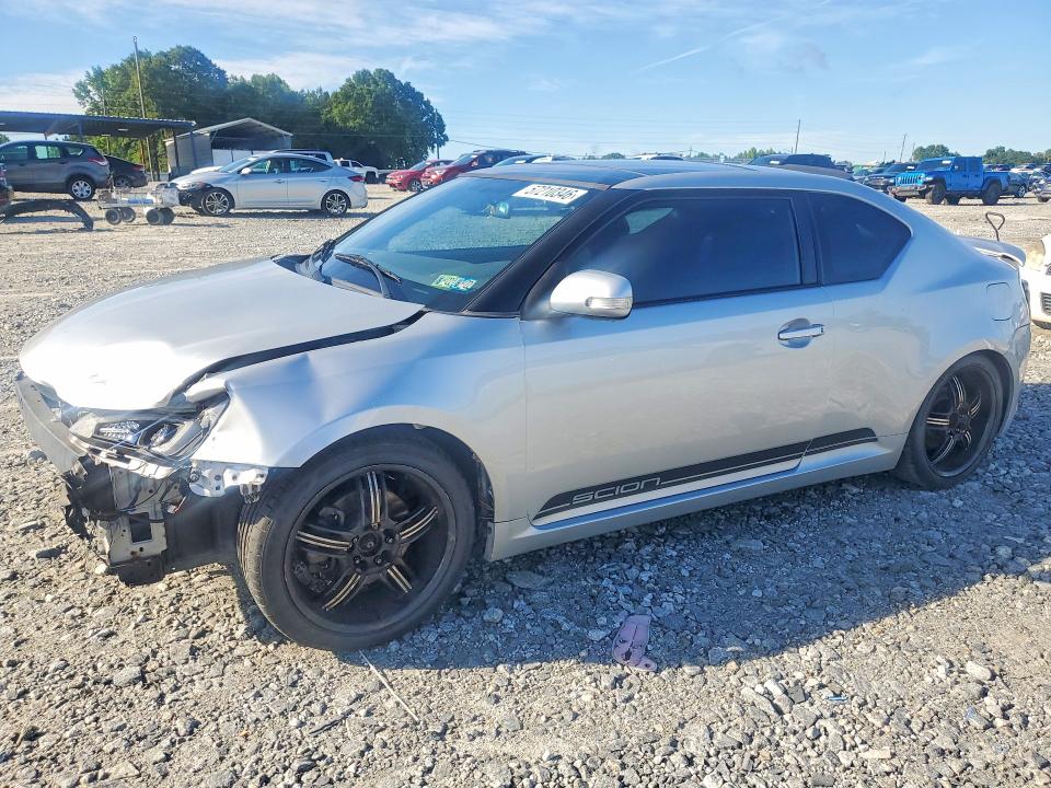 2012 Scion Tc VIN JTKJF5C78C3033588 COPART salvage auction — FRONT END, Ga - Cert Of Title-Salvage, sold $550 on 2026-07-22 (photo 1)