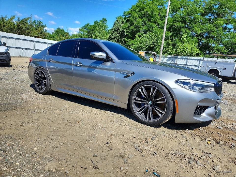 2019 BMW M5 VIN WBSJF0C5XKB446635 COPART salvage auction — WATER/FLOOD, Nj - Cert Of Title-Salvage Flood, sold $425 on 2026-07-29 (photo 4)