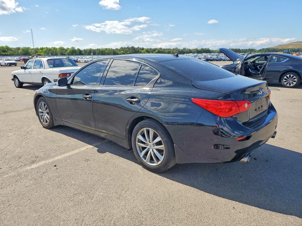 2016 Infiniti Q50 VIN JN1EV7AR4GM346913 COPART salvage auction — NORMAL WEAR, Ct - Certificate Of Title (P), sold $1,500 on 2026-07-29 (photo 2)