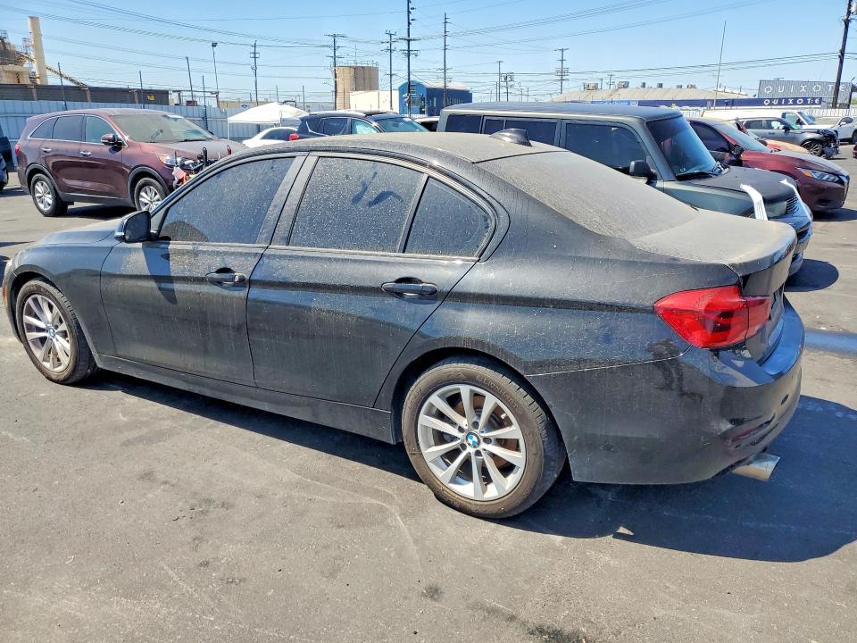 2016 BMW 3er VIN WBA8A9C5XGK617039 COPART salvage auction — FRONT END, Ca - Salvage Certificate, sold $975 on 2026-07-13 (photo 2)