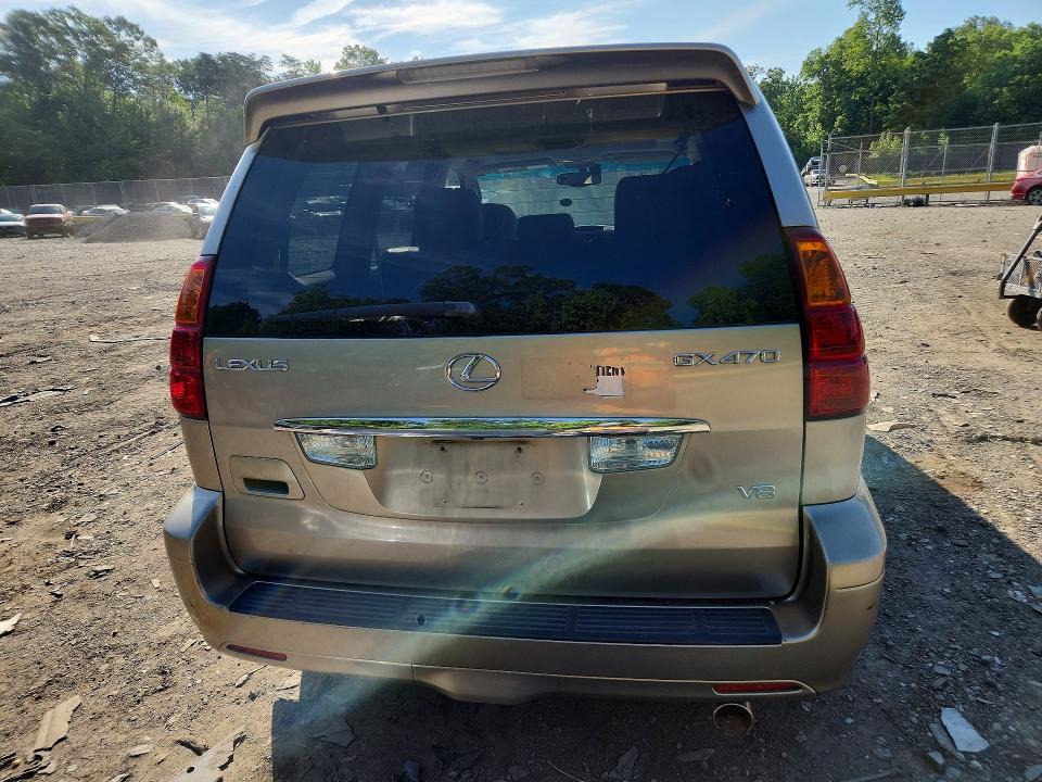 2005 Lexus Gx 470 VIN JTJBT20X650075816 COPART salvage auction — MINOR DENT/SCRATCHES, MD - CERTIFICATE OF TITLE, sold $2,550 on 2026-07-14 (photo 6)