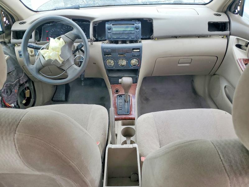 2005 Toyota Corolla VIN 1NXBR32E25Z549168 COPART salvage auction — ROLLOVER, Ca - Dis/Dlr/Exp Only Clean Title, sold $300 on 2026-07-19 (photo 8)