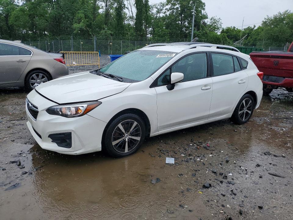2019 Subaru Impreza VIN 4S3GTAC68K3729442 — COPART salvage auction photo