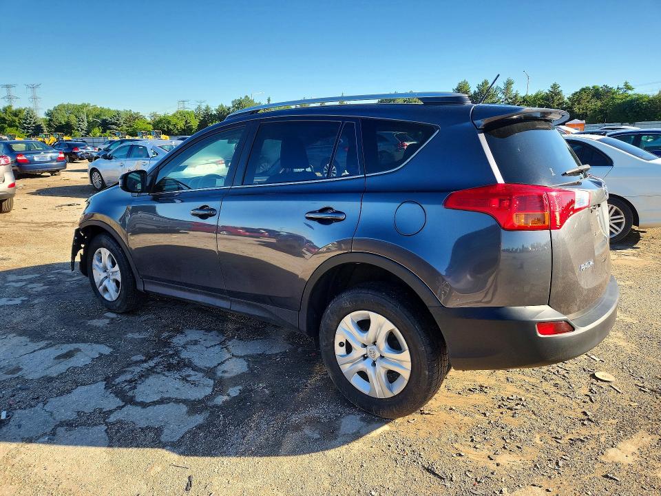 2015 Toyota Rav 4 VIN JTMBFREV7FJ024153 COPART salvage auction — FRONT END, Il - Salvage Certificate, sold $3,800 on 2026-07-14 (photo 2)
