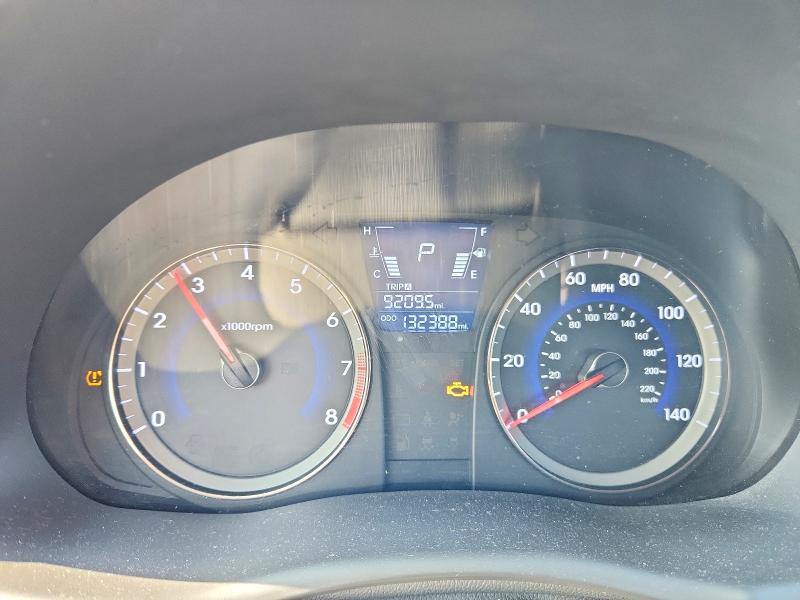 2012 Hyundai Accent VIN KMHCT5AE3CU015645 COPART salvage auction — SIDE, OH - CERT OF TITLE-SALVAGE, sold $400 on 2026-07-16 (photo 9)