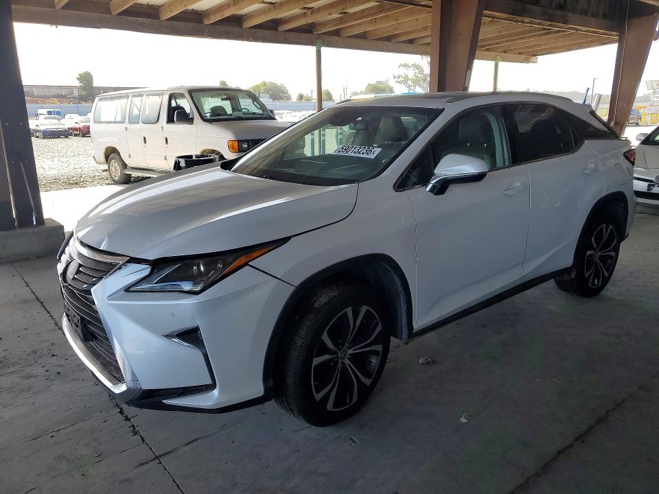 2016 Lexus Rx VIN 2T2ZZMCA7GC026275 COPART salvage auction — REAR END, Ca - Salvage Certificate, sold $4,100 on 2026-07-27 (photo 1)