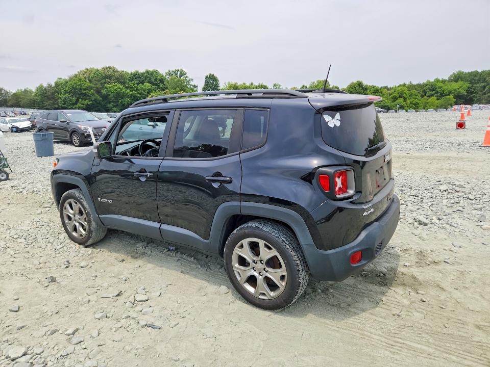2019 Jeep Renegade VIN ZACNJBD15KPJ94309 COPART salvage auction — MECHANICAL, Nc - Dealer Only Clean Title, sold $2,550 on 2026-07-08 (photo 2)