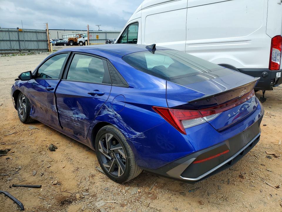 2025 Hyundai Elantra VIN KMHLM4DJ1SU145163 COPART salvage auction — FRONT END, Va - Cert Of Title - Salvage, sold $6,900 on 2026-07-17 (photo 2)