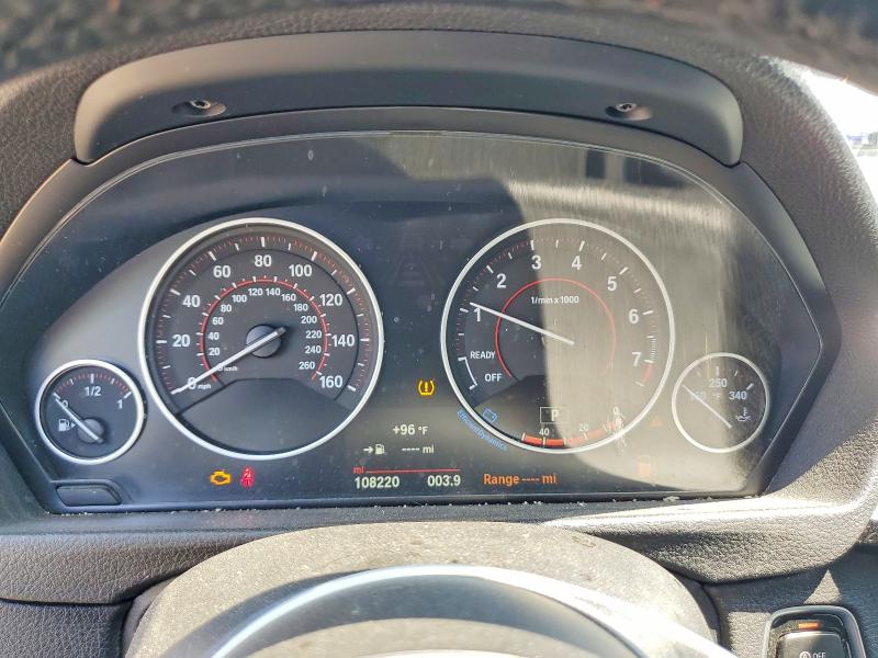 2017 BMW VIN WBA8D9C34HA004413 COPART salvage auction — NORMAL WEAR, Ga - Certificate Of Title, sold $4,450 on 2026-07-09 (photo 9)