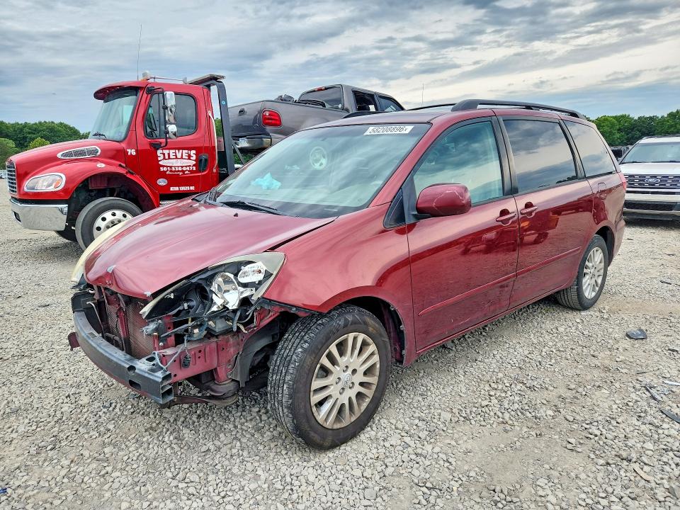 2008 Toyota Sienna VIN 5TDZK22C38S224988 COPART salvage auction — FRONT END, Ar - Cert Of Title-Salvage, sold $425 on 2026-07-27 (photo 1)