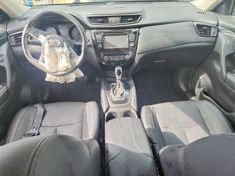 2017 Nissan Rogue VIN JN8AT2MV7HW250930 COPART salvage auction — FRONT END, Salvage Title, sold $950 on 2026-07-14 (photo 8)