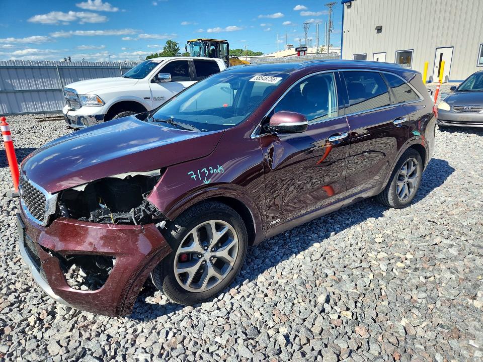 2017 Kia VIN 5XYPKDA51HG310304 COPART salvage auction — FRONT END, Salvage Title, sold $1,250 on 2026-07-20 (photo 1)