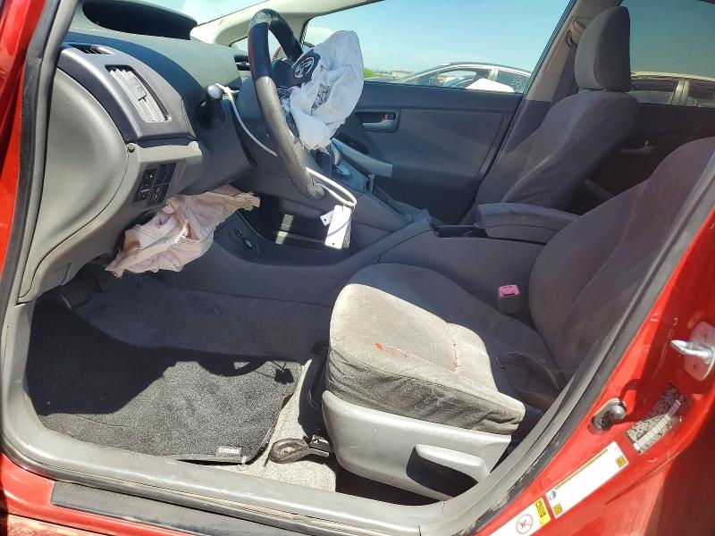 2011 Toyota Prius VIN JTDKN3DU5B1342825 COPART salvage auction — FRONT END, CA - SALVAGE CERTIFICATE, sold $850 on 2026-07-09 (photo 7)