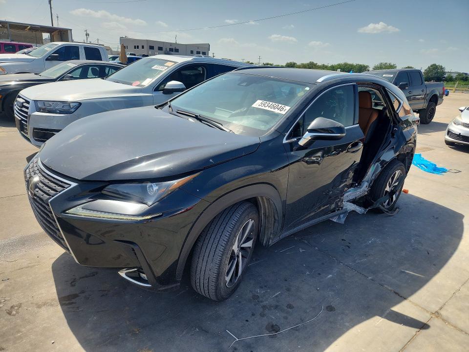 2021 Lexus Nx VIN JTJGARBZ2M2195702 — COPART salvage auction photo