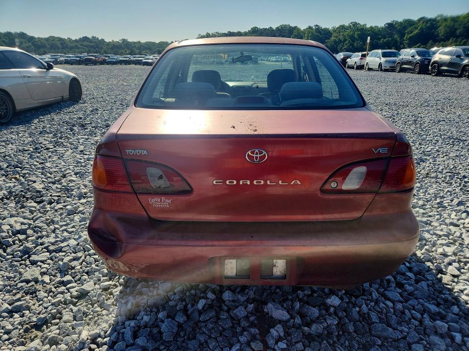 1999 Toyota Corolla VIN 1NXBR12E9XZ271800 COPART salvage auction — FRONT END, Ga - Cert Of Title-Salvage, sold $275 on 2026-07-02 (photo 6)