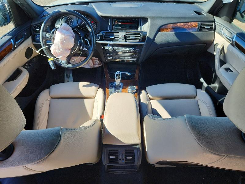2017 BMW X3 VIN 5UXWX9C56H0T10553 COPART salvage auction — FRONT END, Oh - Cert Of Title-Salvage, sold $3,300 on 2026-07-27 (photo 8)