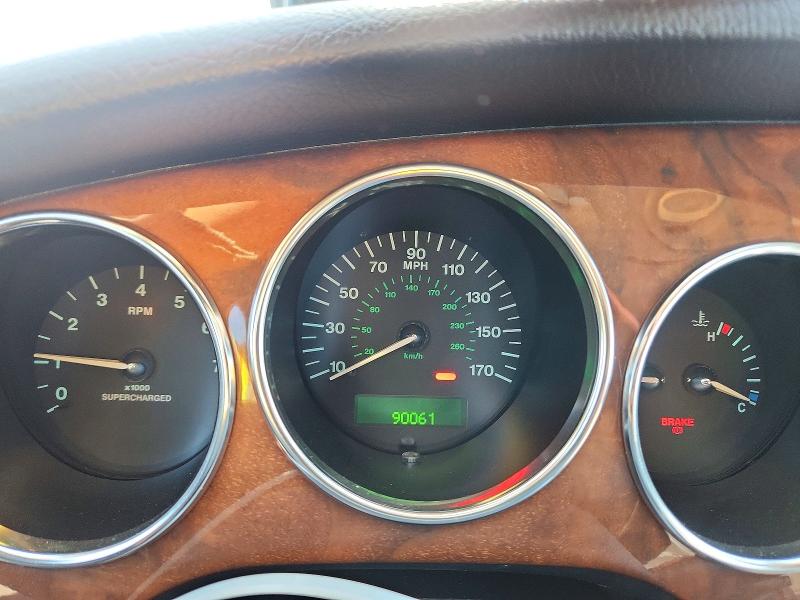 2005 Jaguar Xkr VIN SAJDA42B753A41580 COPART salvage auction — FRONT END, Ca - Salvage Certificate, sold $3,950 on 2026-07-20 (photo 9)