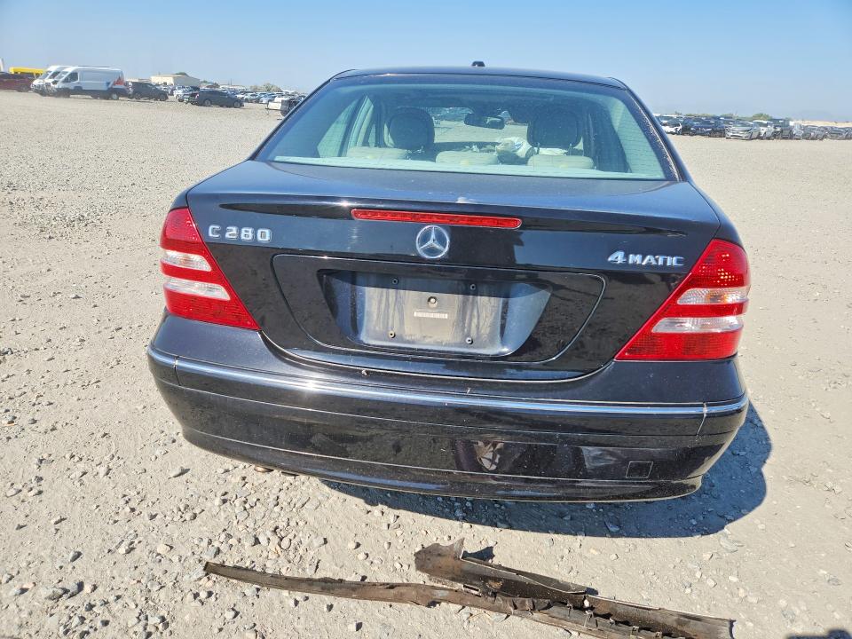 2007 Mercedes-benz C class VIN WDBRF92H17F887627 COPART salvage auction — FRONT END, CO - PUBLIC - SALVAGE TITLE (P), sold $250 on 2026-08-11 (photo 6)