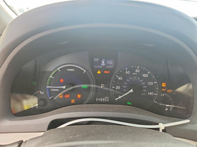 2010 Lexus Rx VIN JTJBC1BA6A2009851 COPART salvage auction — REAR END, Il - Salvage Certificate, sold $2,150 on 2026-07-21 (photo 9)