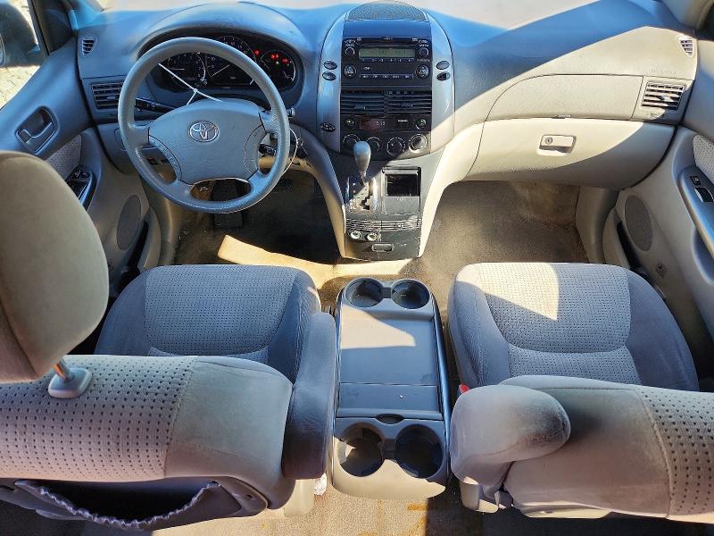 2007 Toyota Sienna VIN 5TDZK23C57S053996 COPART salvage auction — FRONT END, Nj - Cert Of Title-Salvage, sold $625 on 2026-07-06 (photo 8)