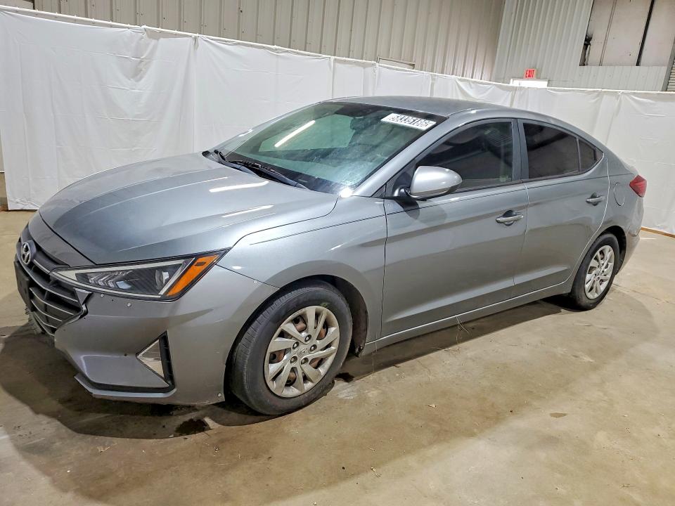 2019 Hyundai Elantra VIN KMHD74LF8KU757238 COPART salvage auction — FRONT END, TX - CERTIFICATE OF TITLE, sold $1,250 on 2026-07-14 (photo 1)